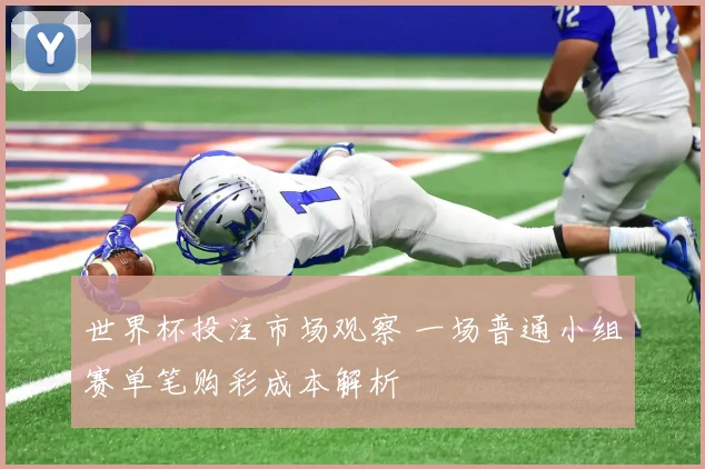 世界杯投注市场观察 一场普通小组赛单笔购彩成本解析